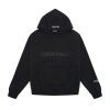 Essentials Fear of God Pull-Over Hoodie Black