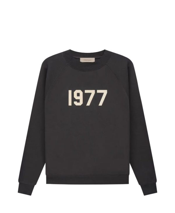 Essentials 1977 Crewneck Sweatshirt Black