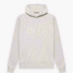 The Signature 1977 Essentials Pullover Hoodie Light Oatmeal