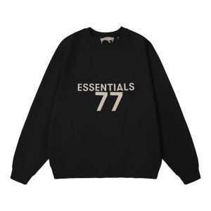 The Signature 77 Essentials Sweatshirt Black
