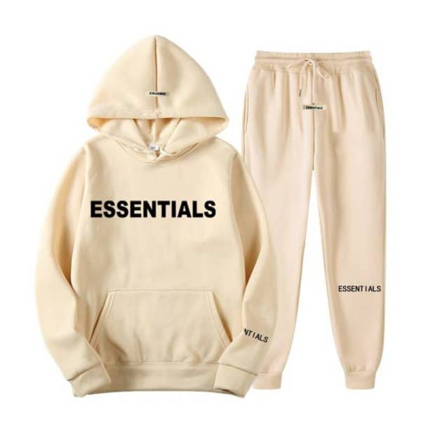 Fear Of God Essentials Tracksuit Beige
