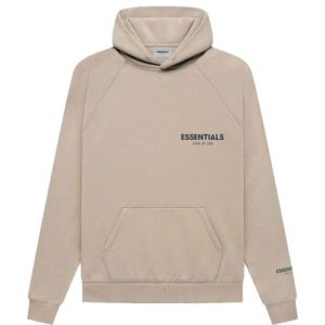 Fear Of God Essentials Pullover Hoodie Brown