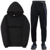 Essentials Fear of God Hoodie Tracksuit Black