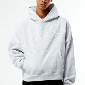 Arcadia Puff Graphics Cropped Hoodie