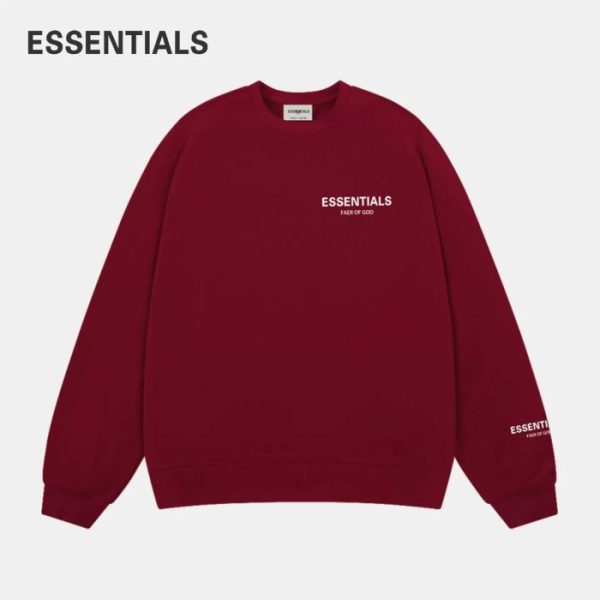 Essentials Casual Round Neck Sweatshirt - Image 4