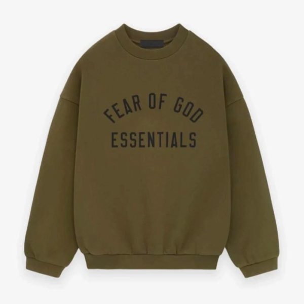 Essentials FEAR OF GOD Casual Round Neck Sweatshirt - Image 3