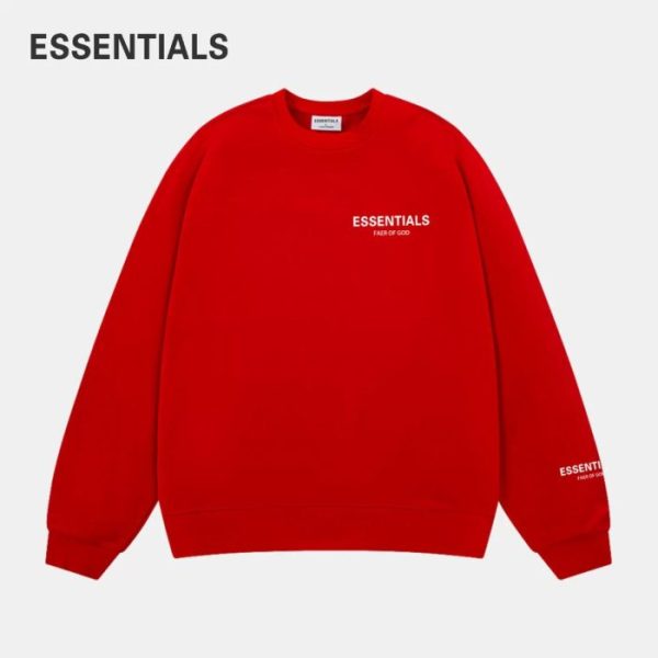 Essentials Casual Round Neck Sweatshirt