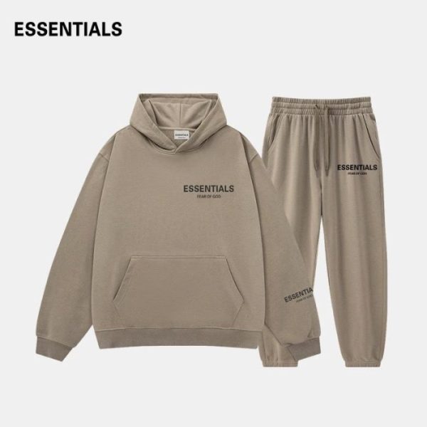 Essentials Fear of God Hoodie Tracksuit - Image 2