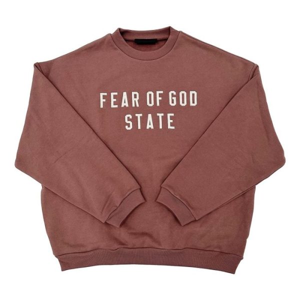 Fear Of God State Casual Round Neck Sweatshirt - Image 3
