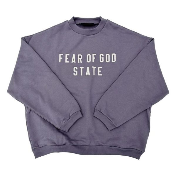 Fear Of God State Casual Round Neck Sweatshirt - Image 4
