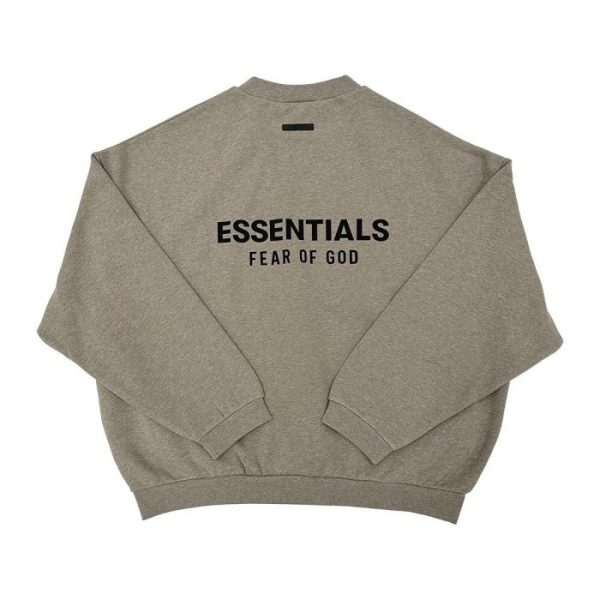 Essentials Fear Of God Casual Round Neck Sweatshirt - Image 4